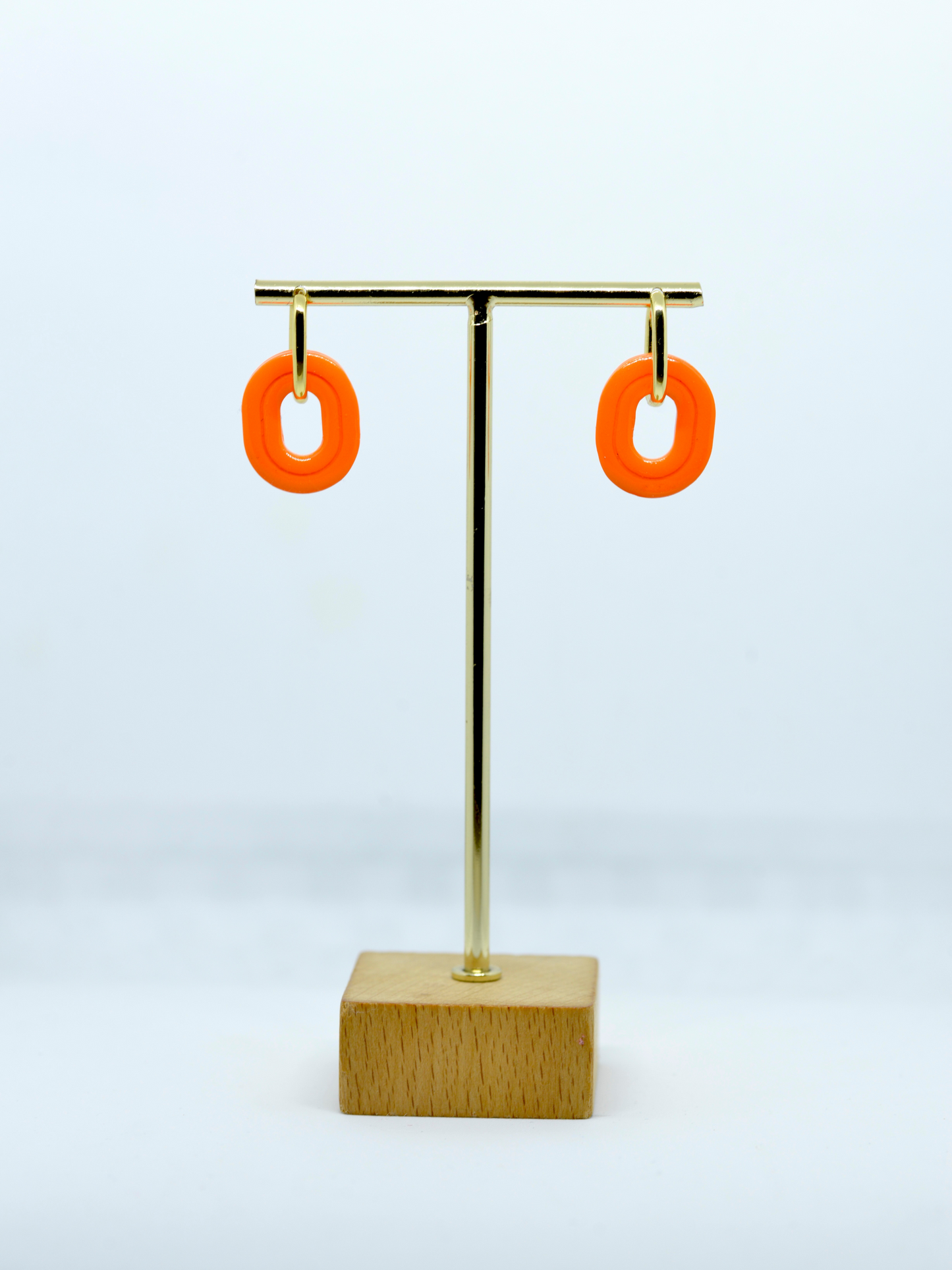 Boucles d'oreilles forme ovale