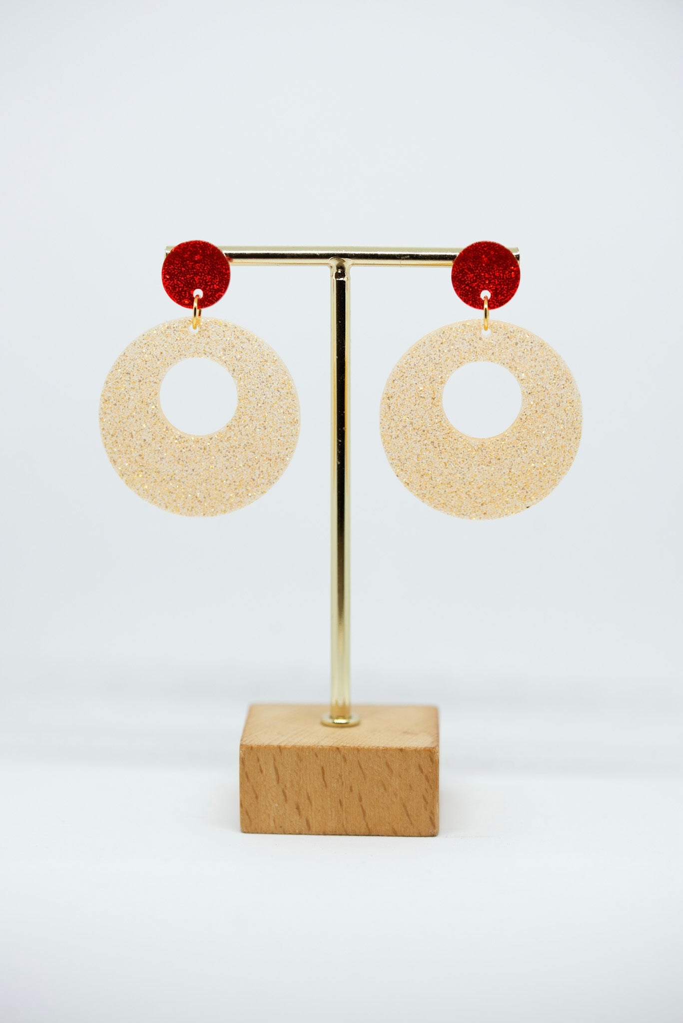 Boucles d'oreilles forme ronde