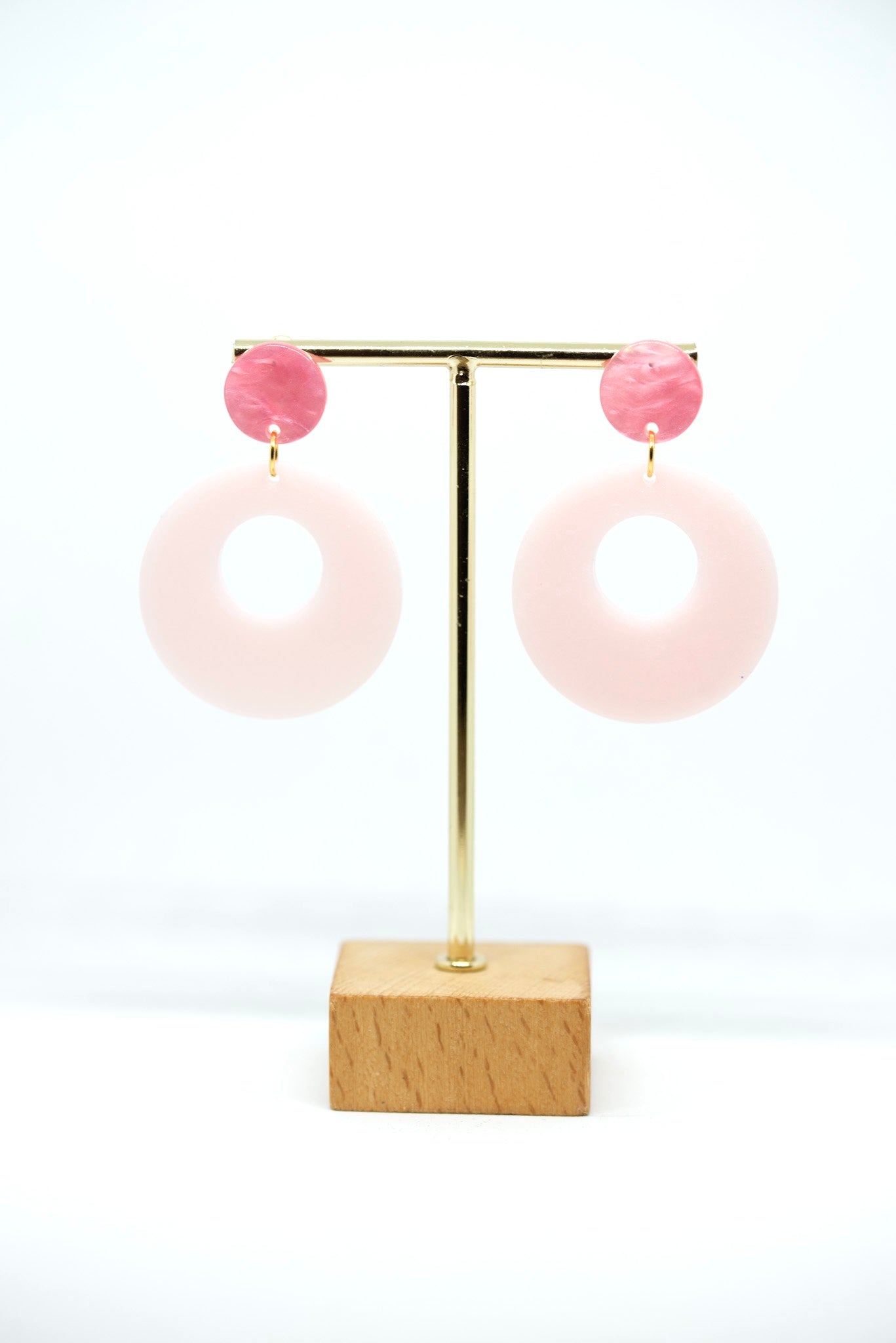 Boucles d'oreilles forme ronde