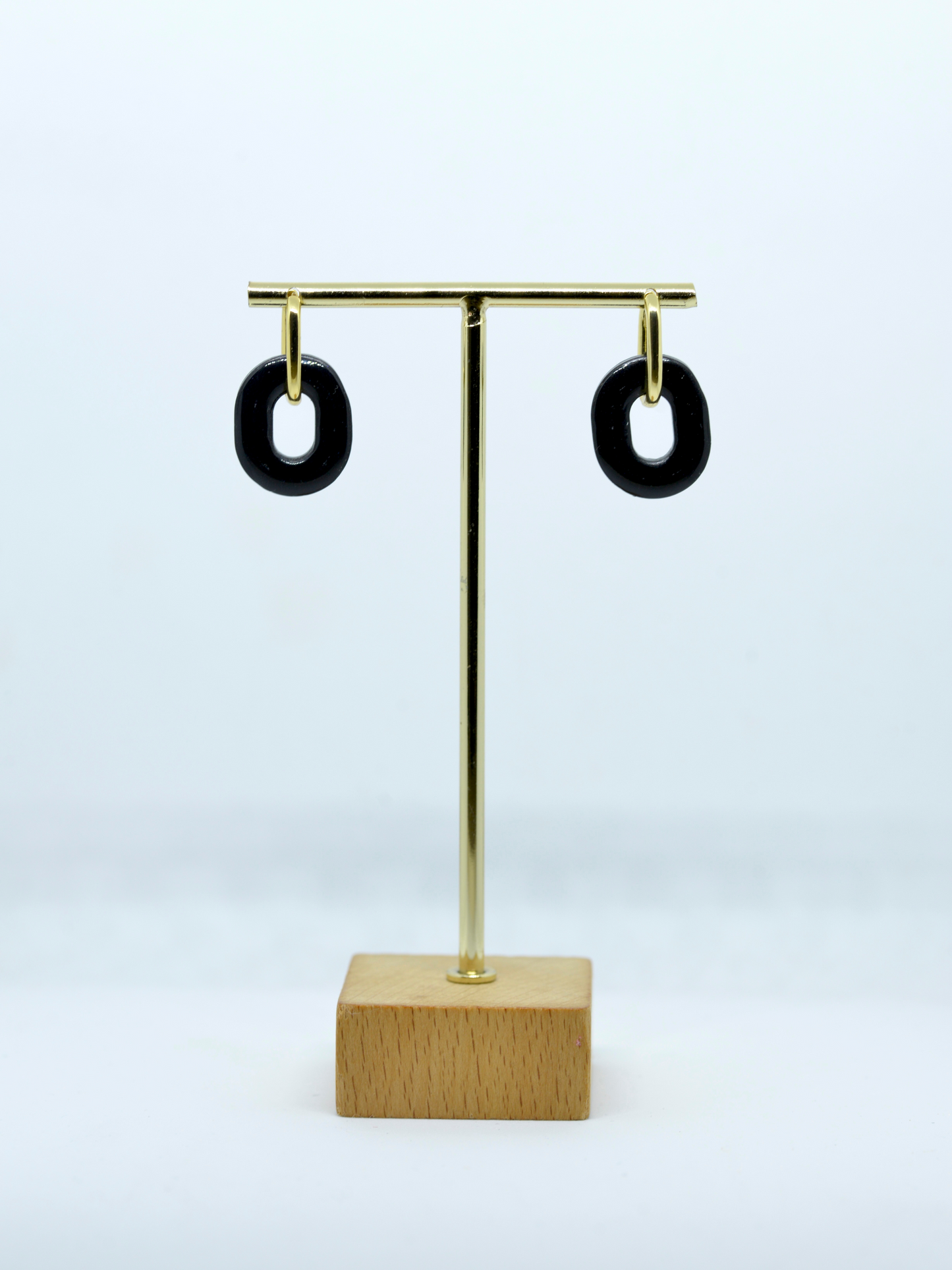 Boucles d'oreilles forme ovale