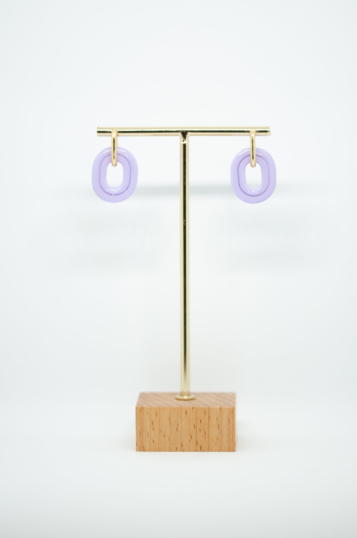 Boucles d'oreilles forme ovale