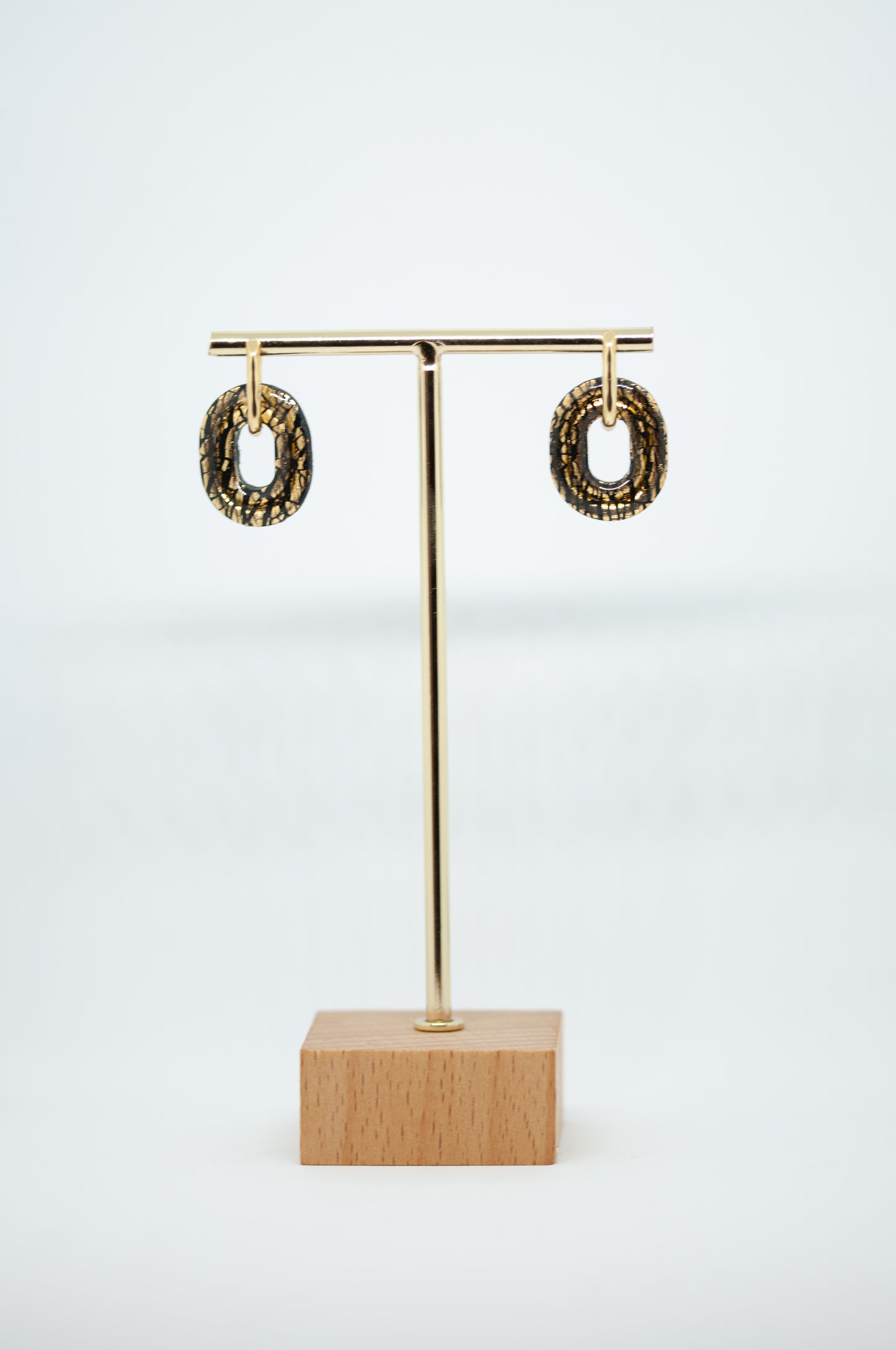 Boucles d'oreilles forme ovale