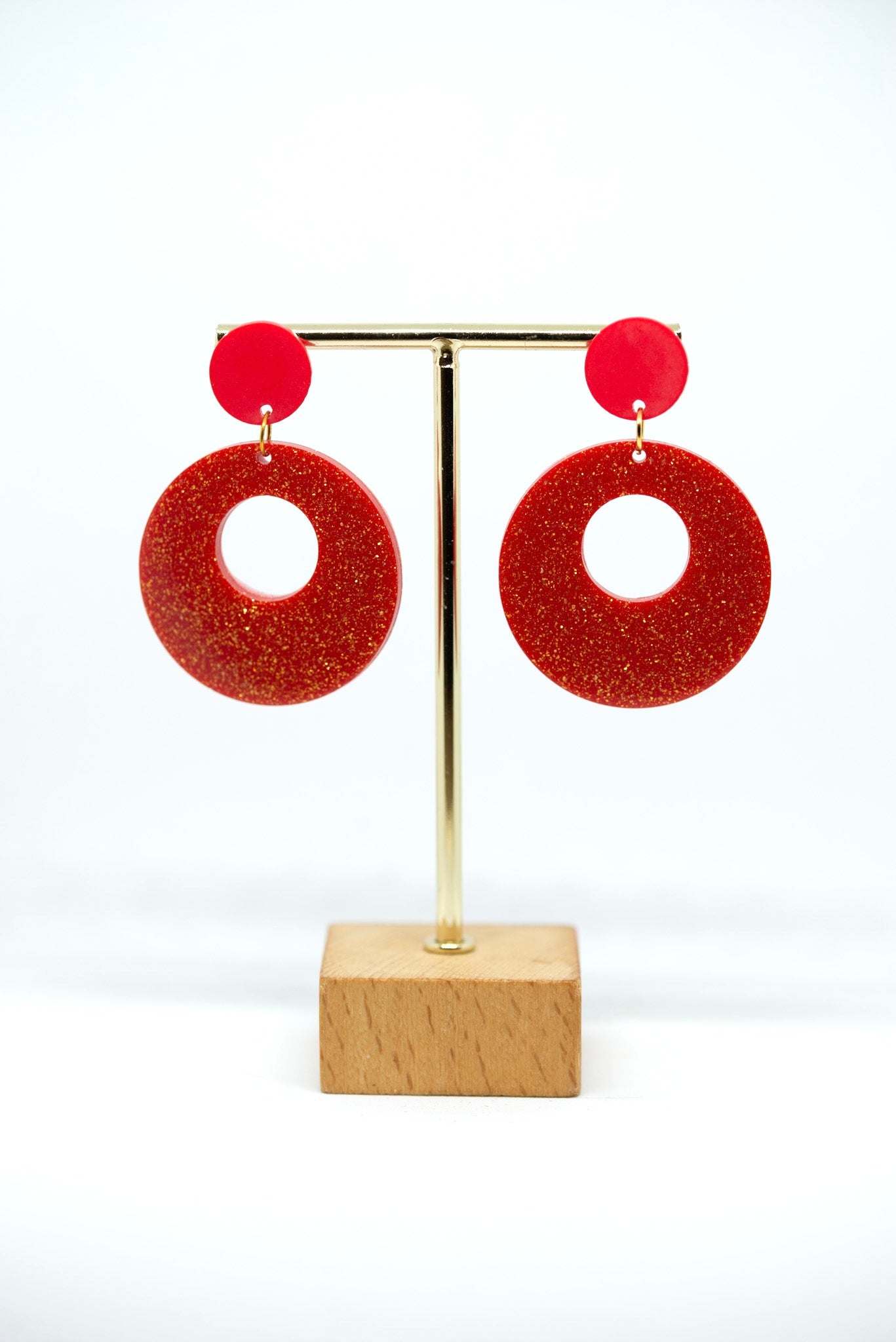 Boucles d'oreilles forme ronde