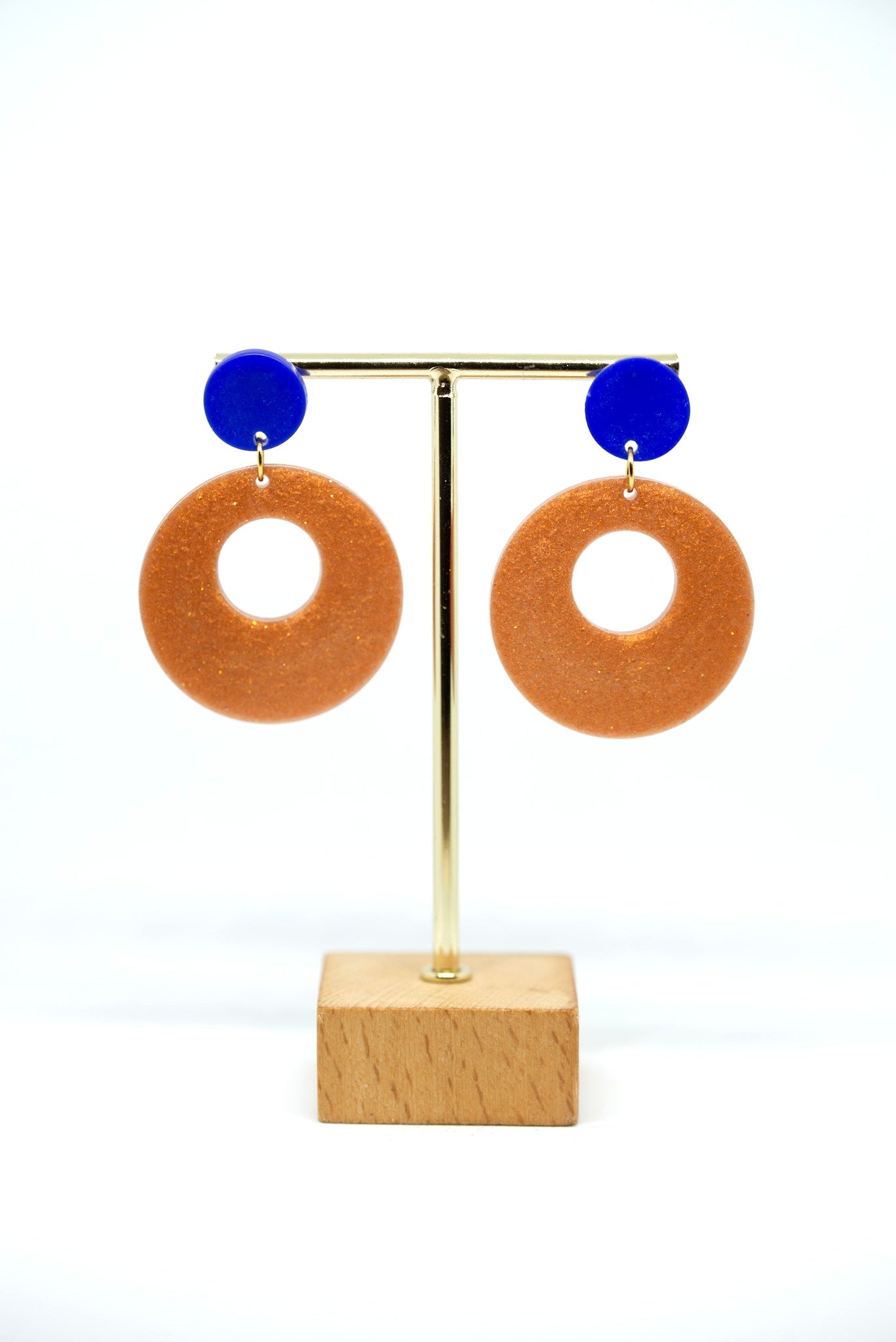 Boucles d'oreilles forme ronde