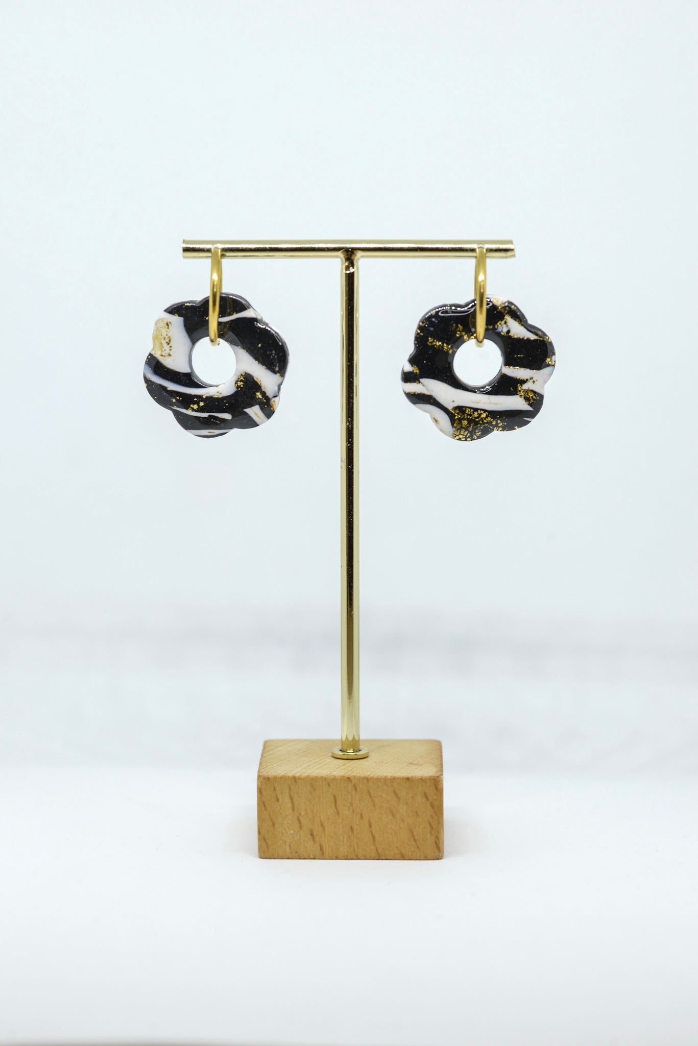 Boucles d'oreilles forme Fleurs
