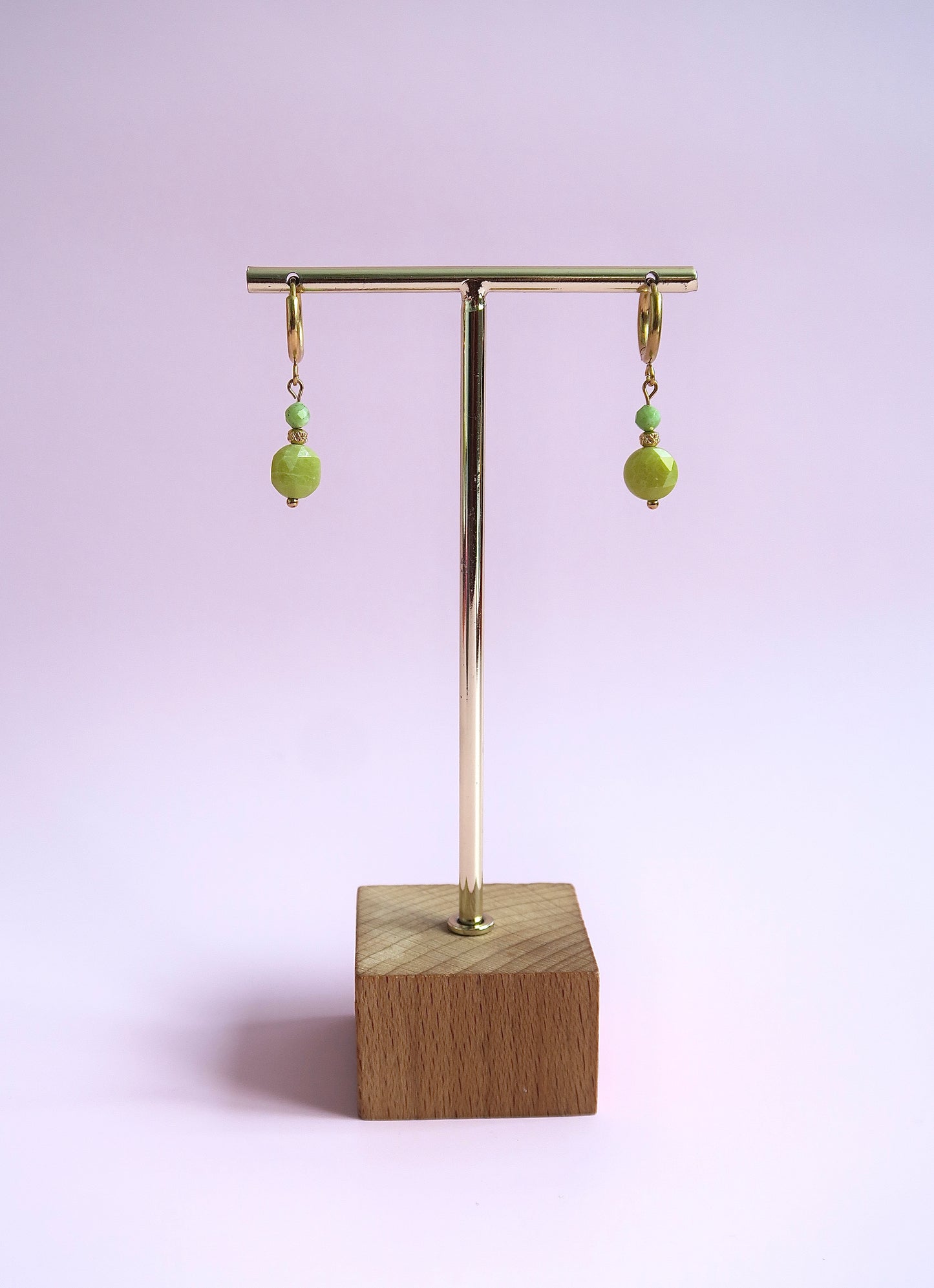 Boucles d’oreilles en pierres semi-précieuses
