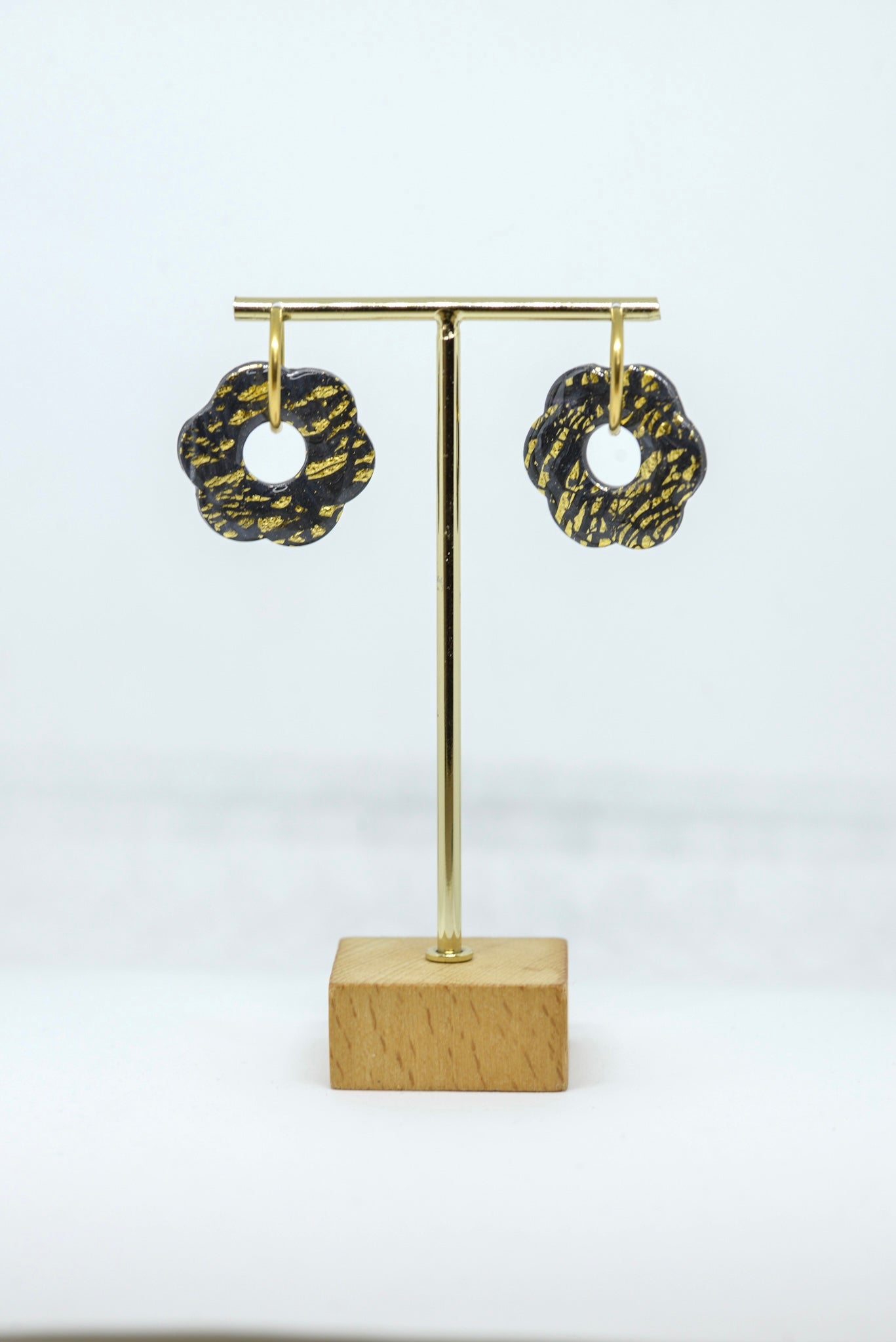 Boucles d'oreilles forme Fleurs