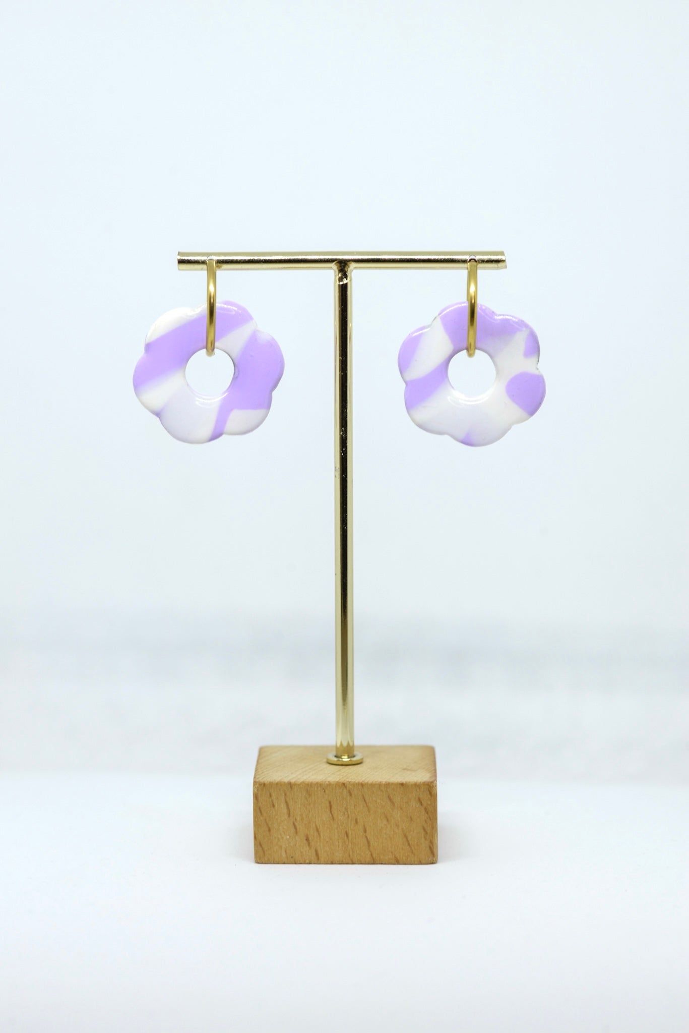 Boucles d'oreilles forme Fleurs