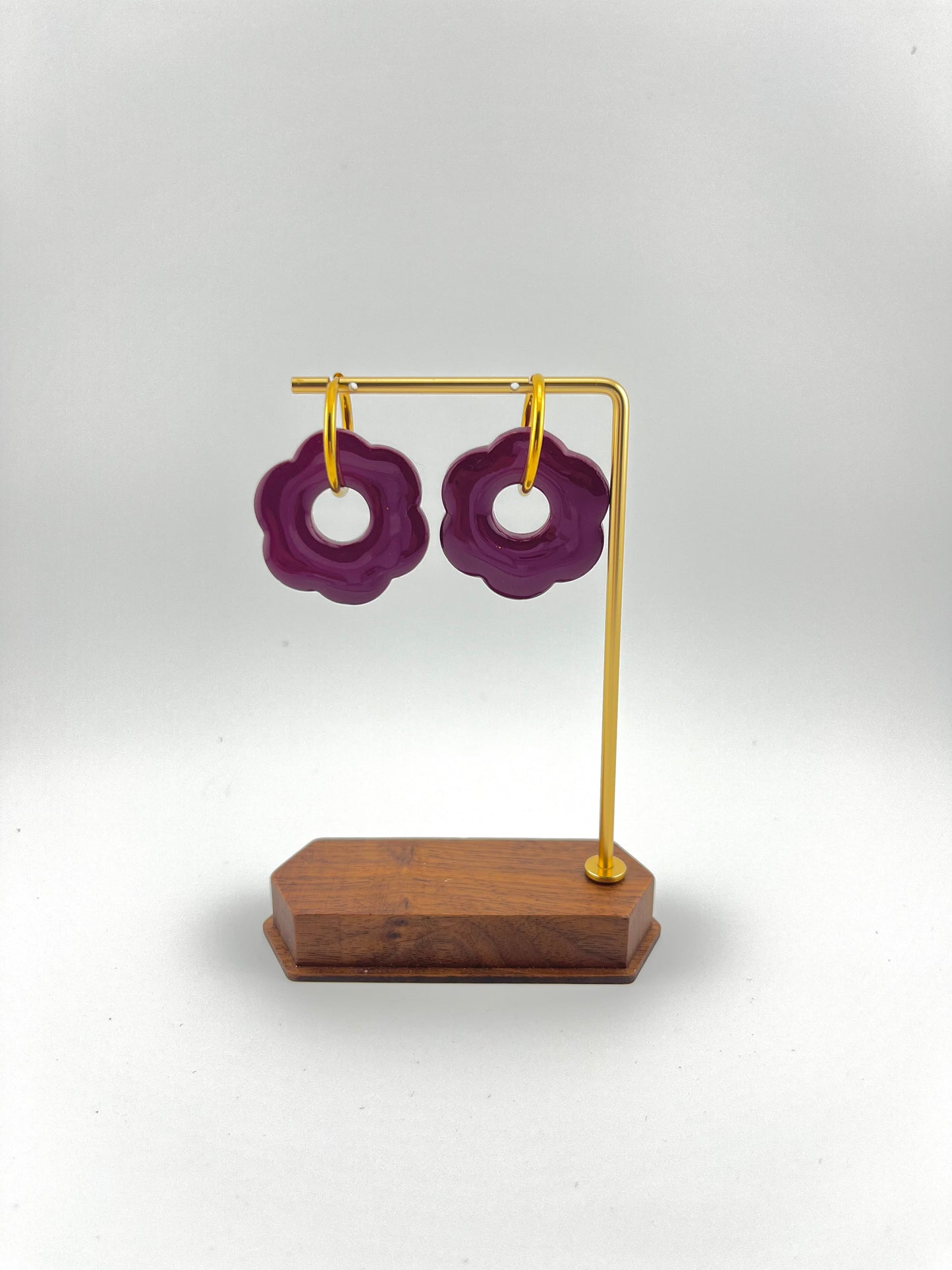 Boucles d’oreilles fleurs • Giverny