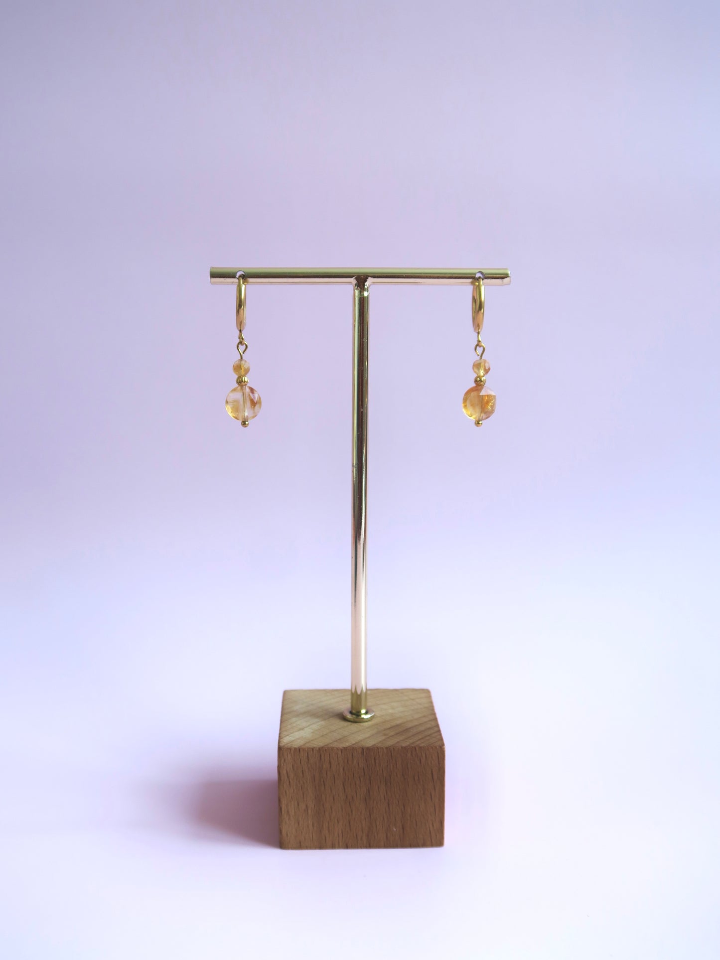 Boucles d’oreilles en pierres semi-précieuses