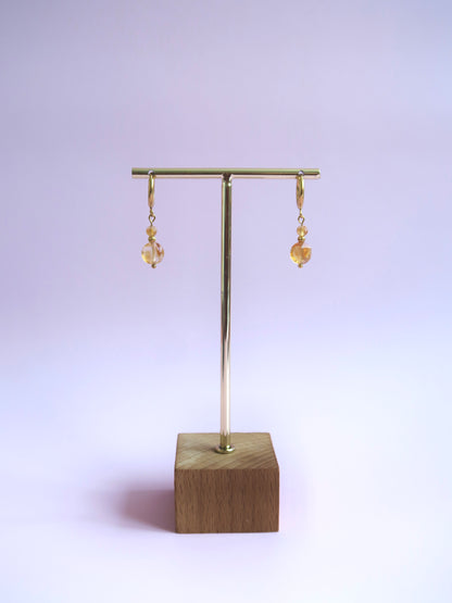 Boucles d’oreilles en pierres semi-précieuses