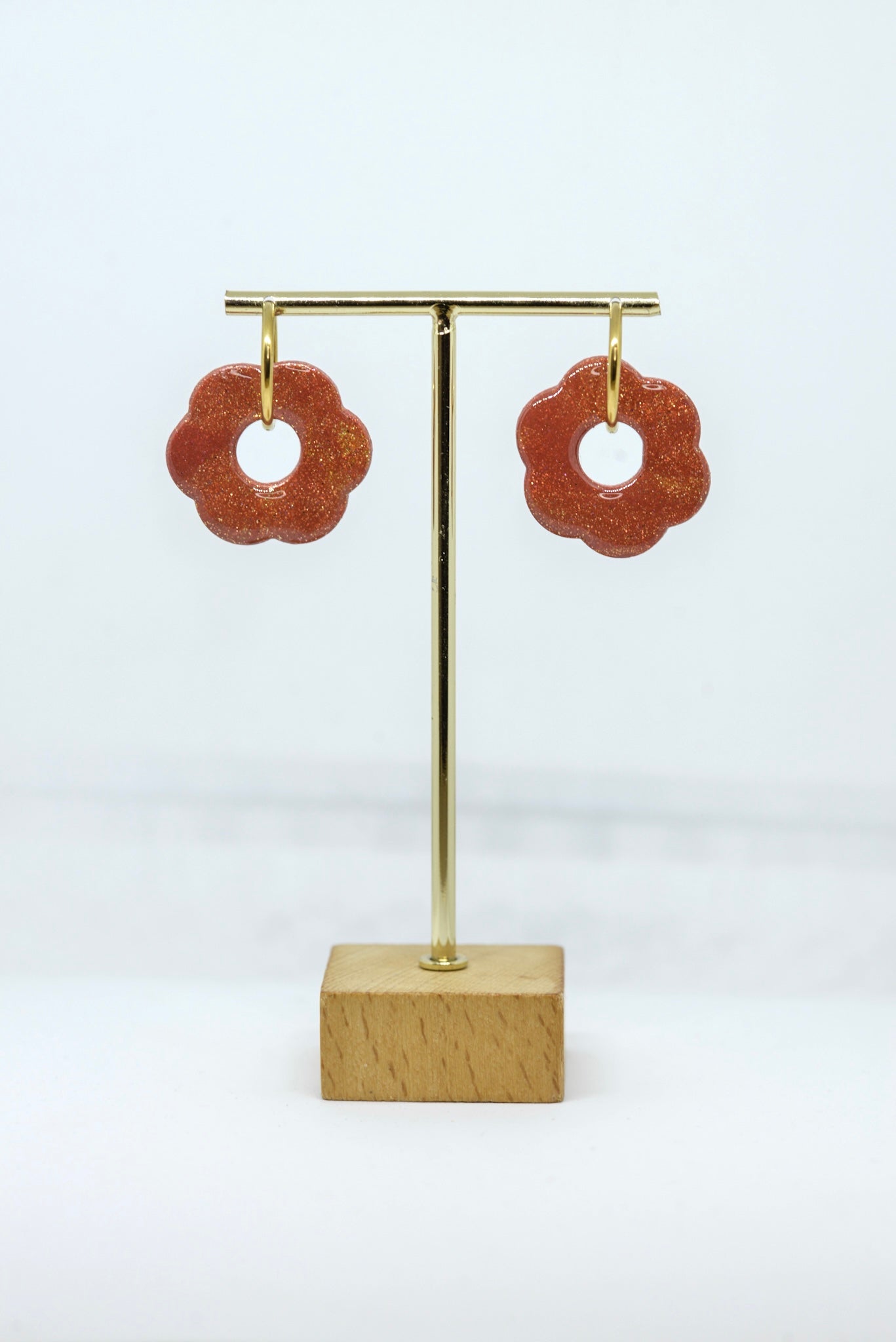 Boucles d'oreilles forme Fleurs
