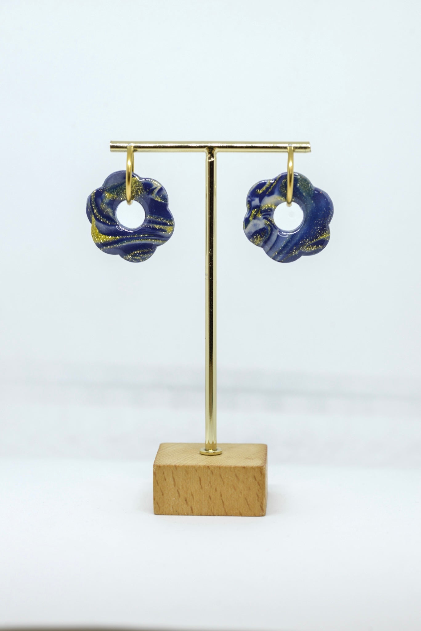 Boucles d'oreilles forme Fleurs