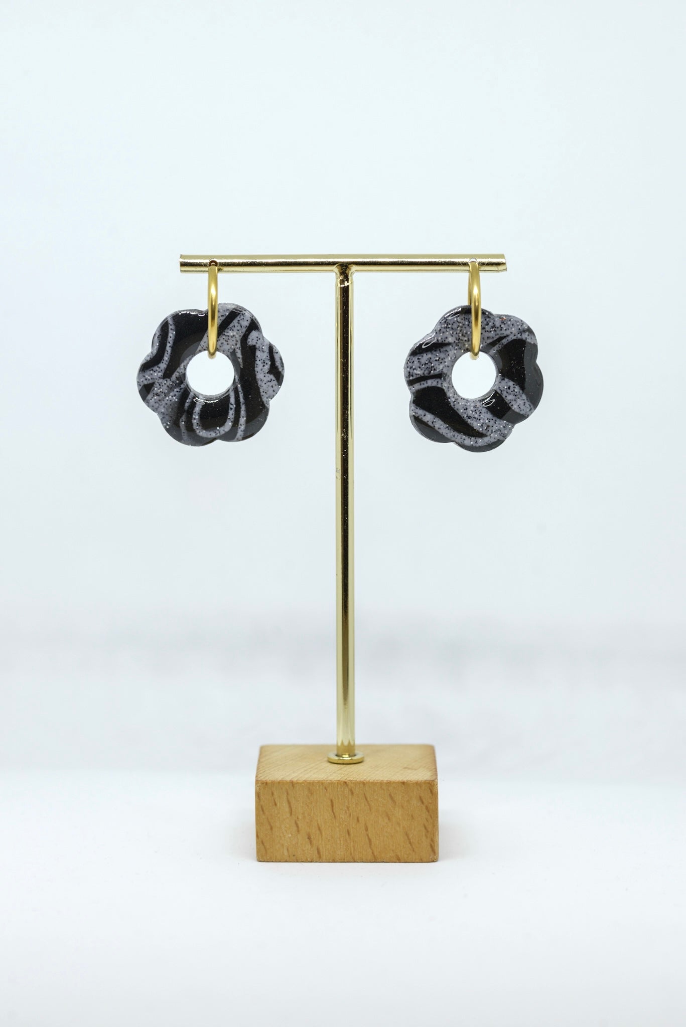 Boucles d'oreilles forme Fleurs