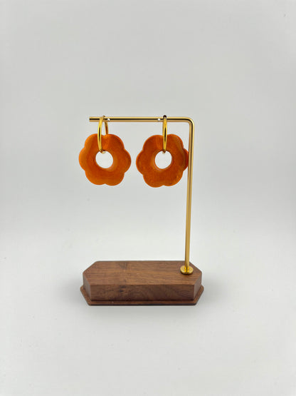 Boucles d’oreilles fleurs • Giverny