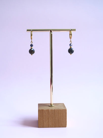 Boucles d’oreilles en pierres semi-précieuses