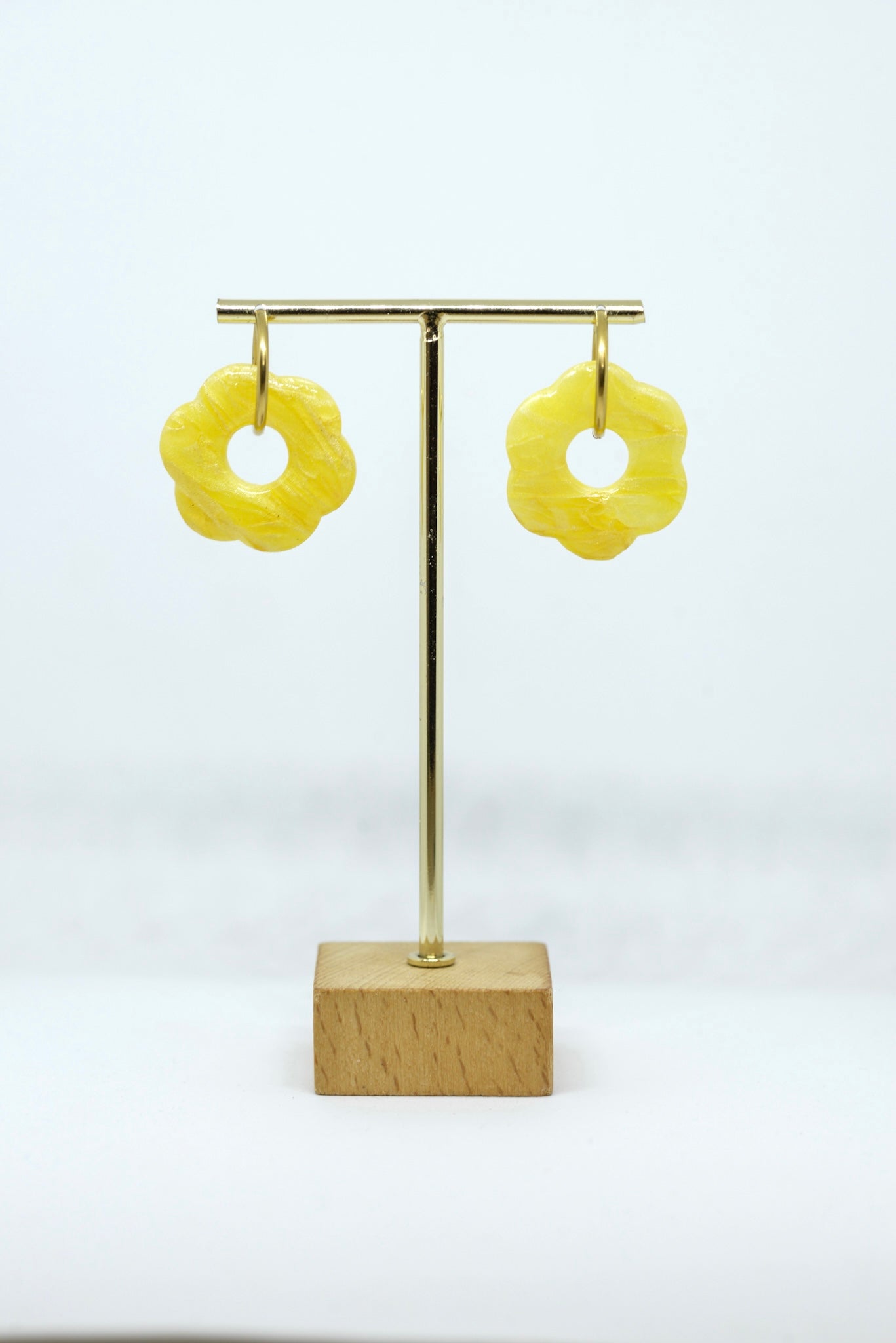 Boucles d'oreilles forme Fleurs