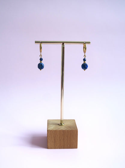 Boucles d’oreilles en pierres semi-précieuses
