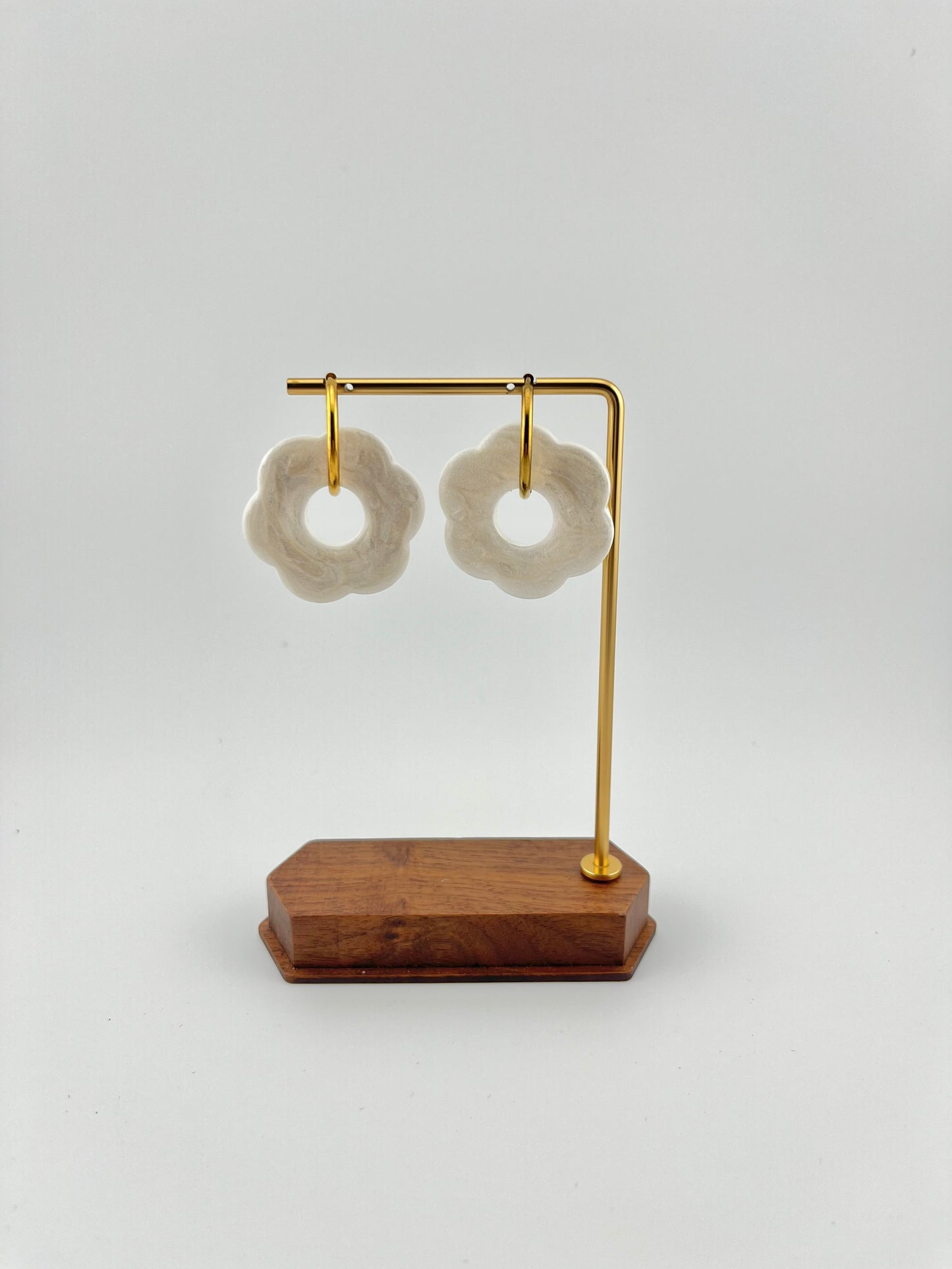 Boucles d’oreilles fleurs • Giverny