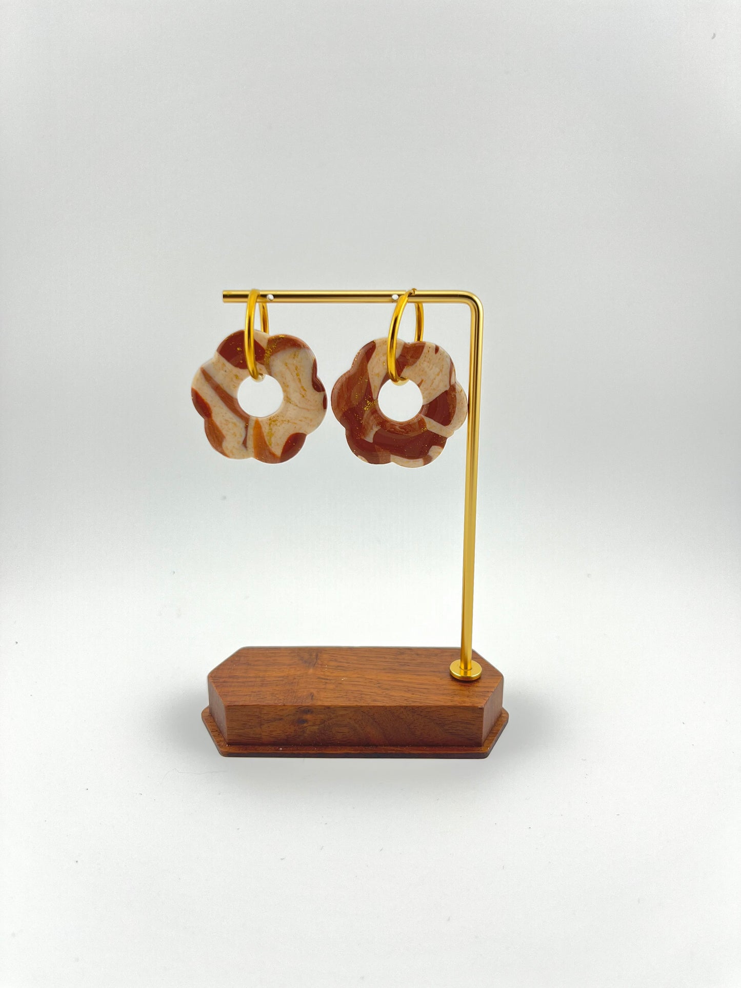 Boucles d’oreilles fleurs • Giverny