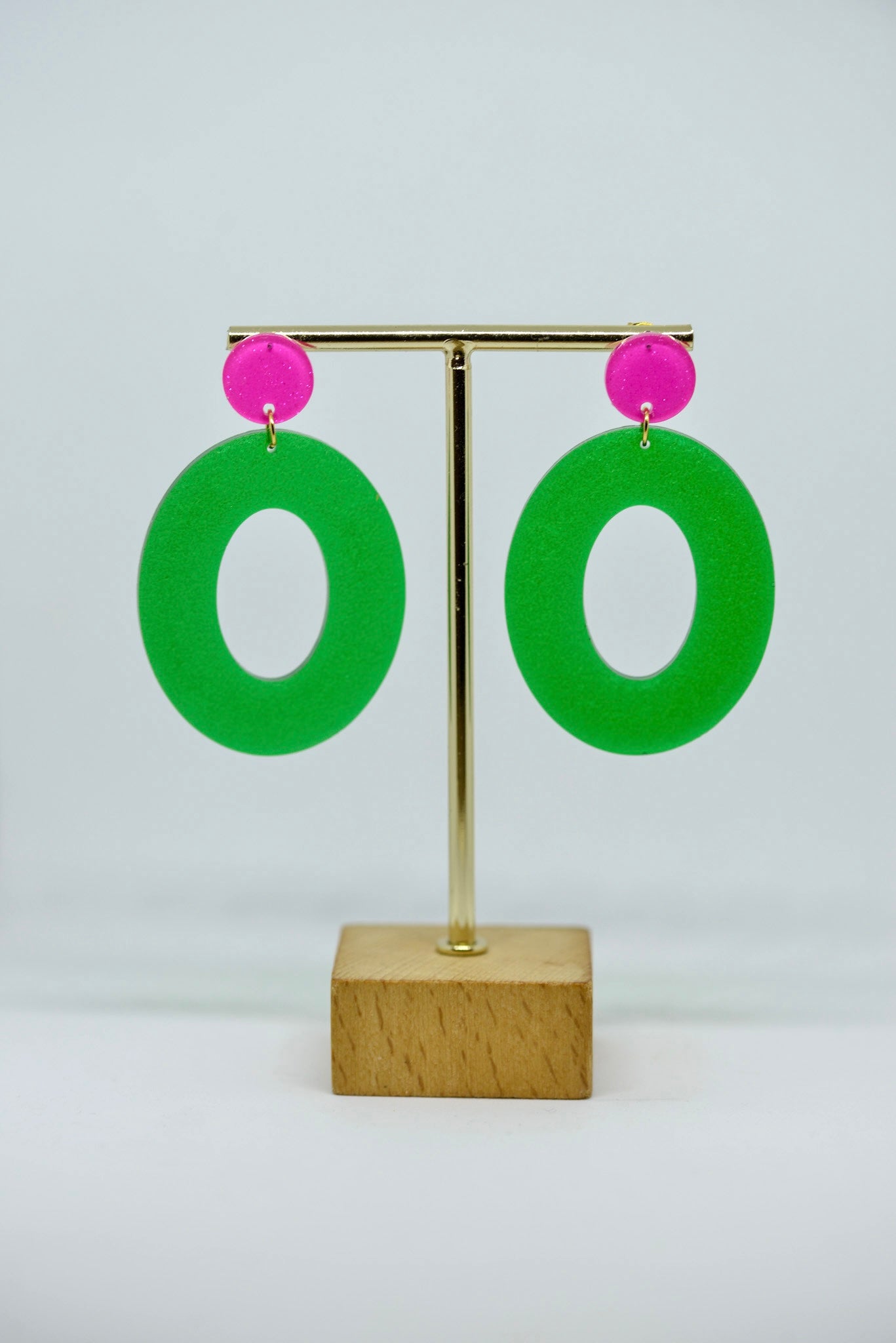 Boucles d'oreilles forme ovale