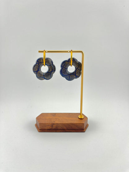 Boucles d’oreilles fleurs • Giverny