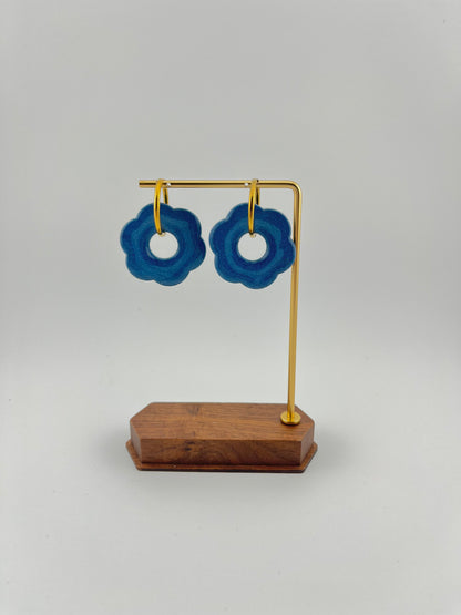 Boucles d’oreilles fleurs • Giverny