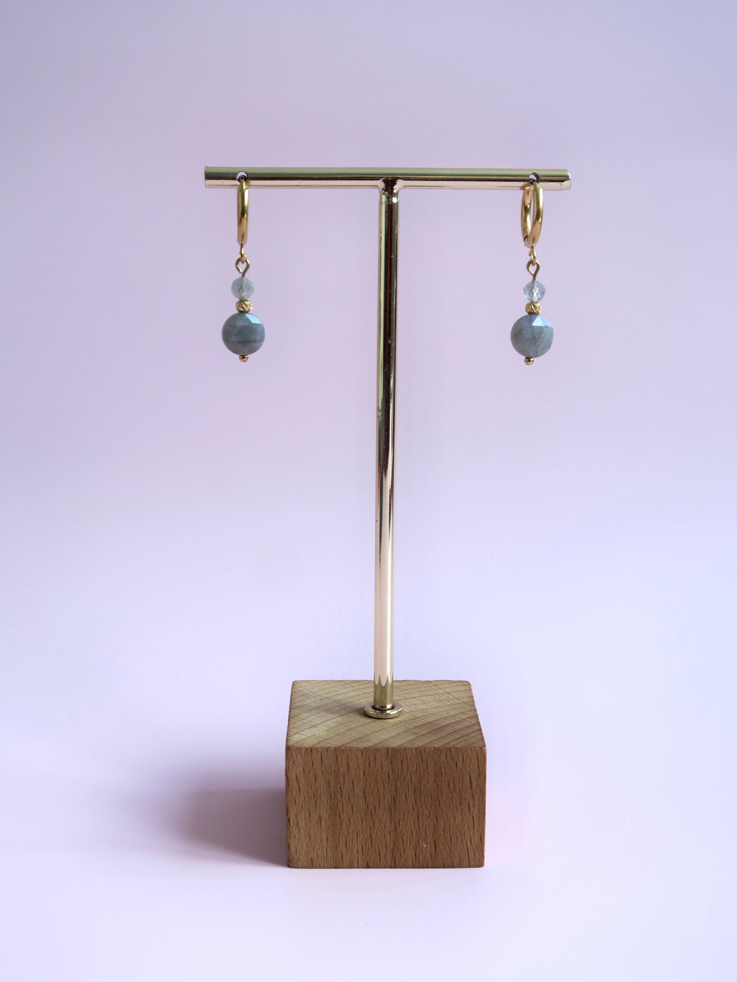 Boucles d’oreilles en pierres semi-précieuses