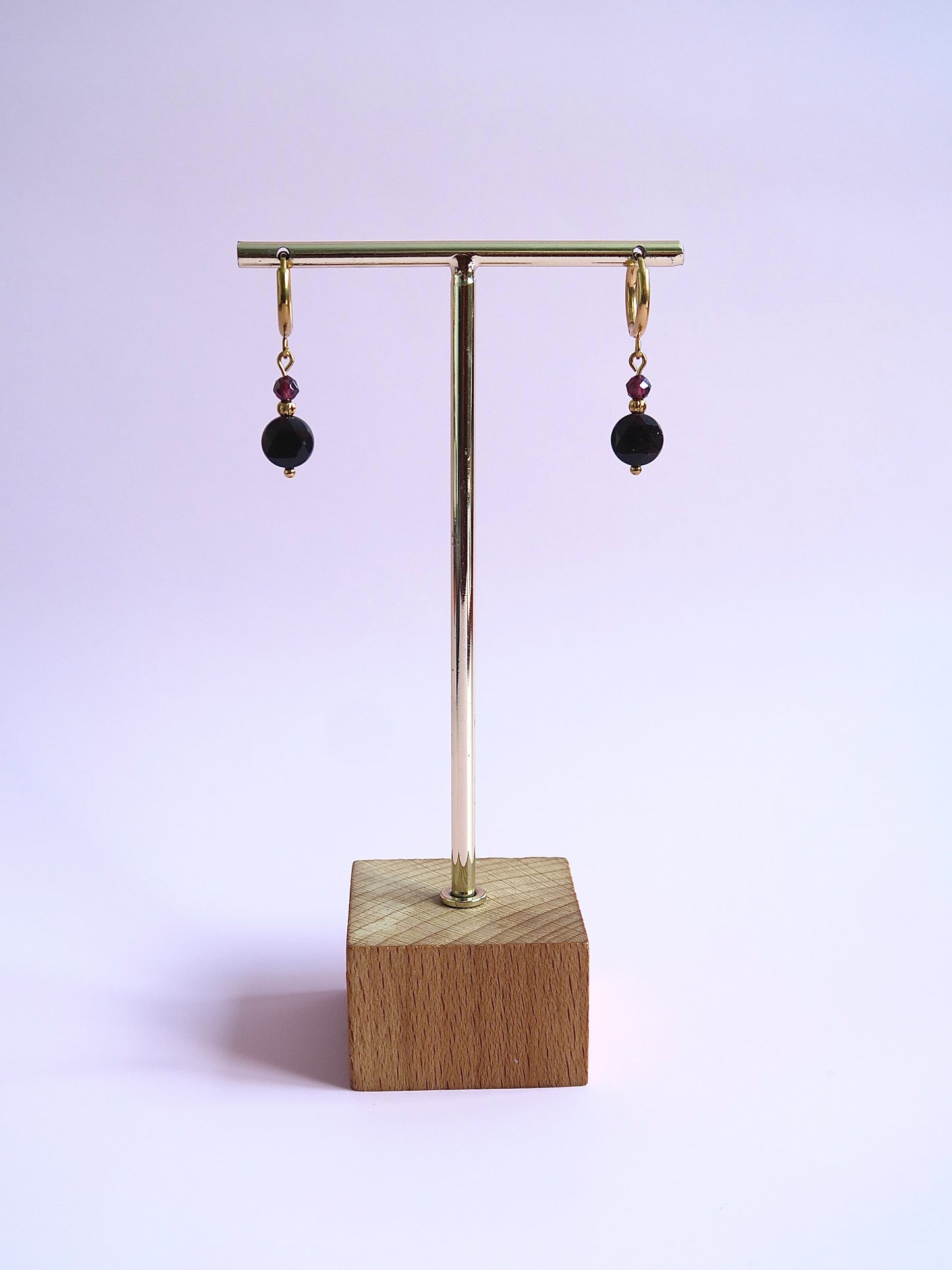 Boucles d’oreilles en pierres semi-précieuses