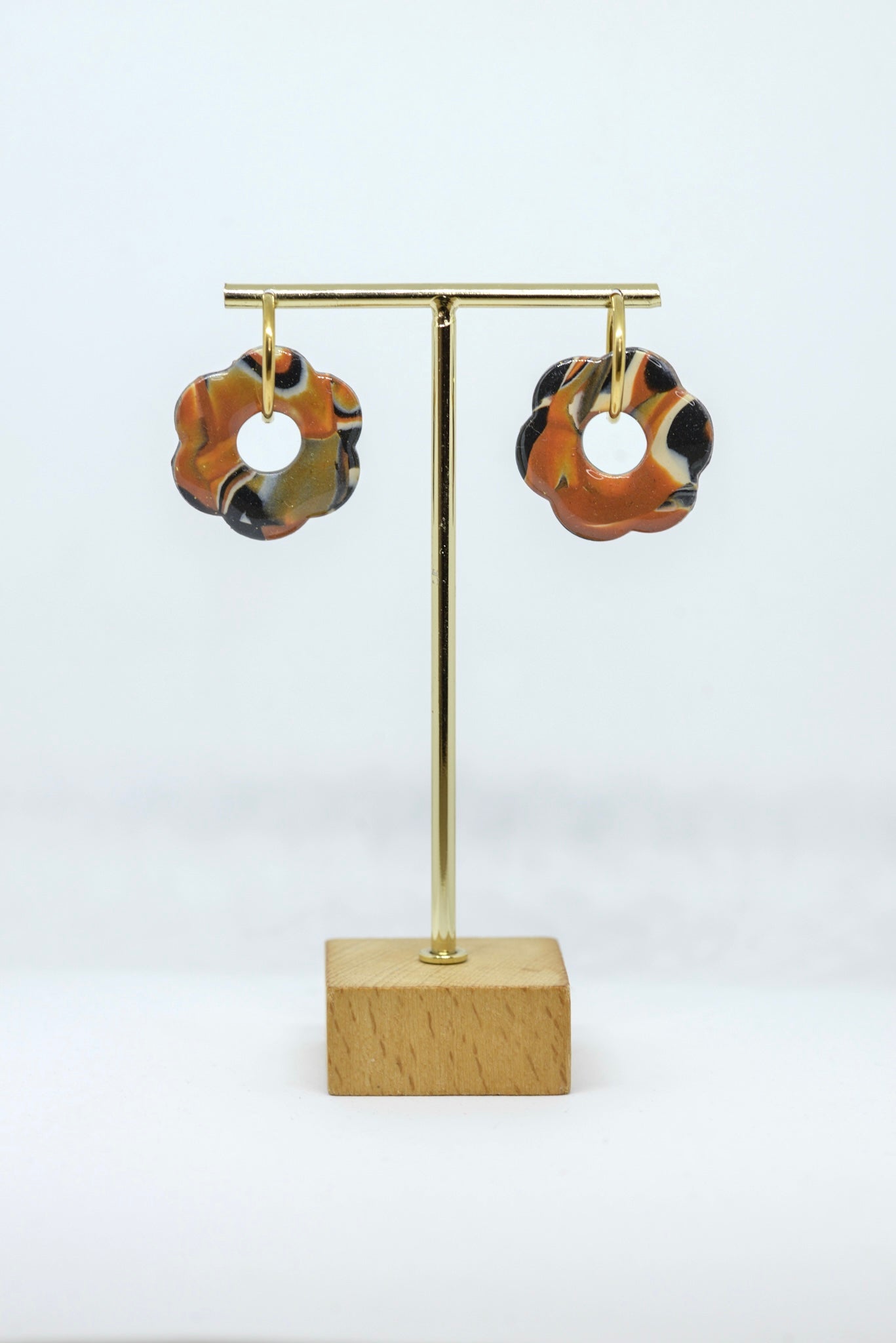 Boucles d'oreilles forme Fleurs