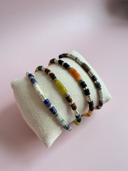 Bracelets homme en pierres naturelles