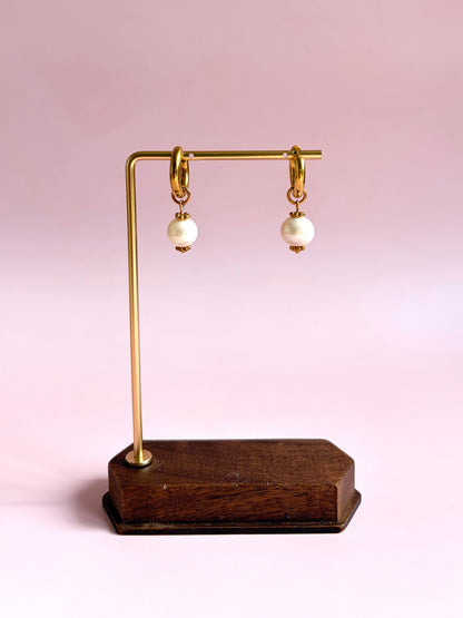 Boucles d'oreilles perles d'eau douce