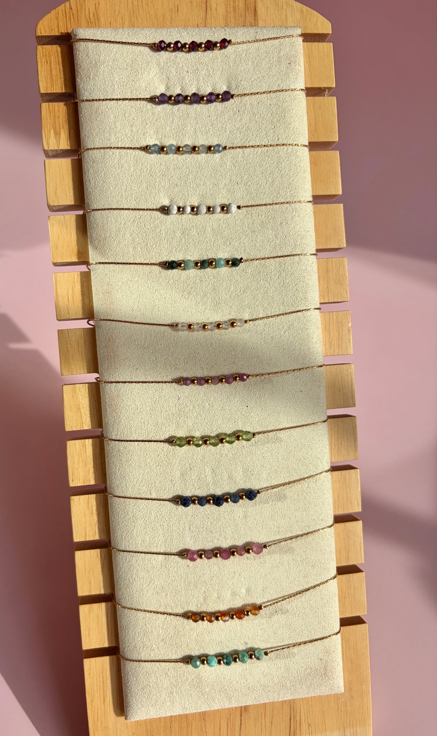 Bracelets pierres de naissance