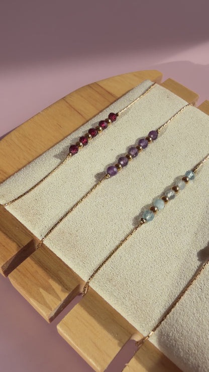 Bracelets pierres de naissance